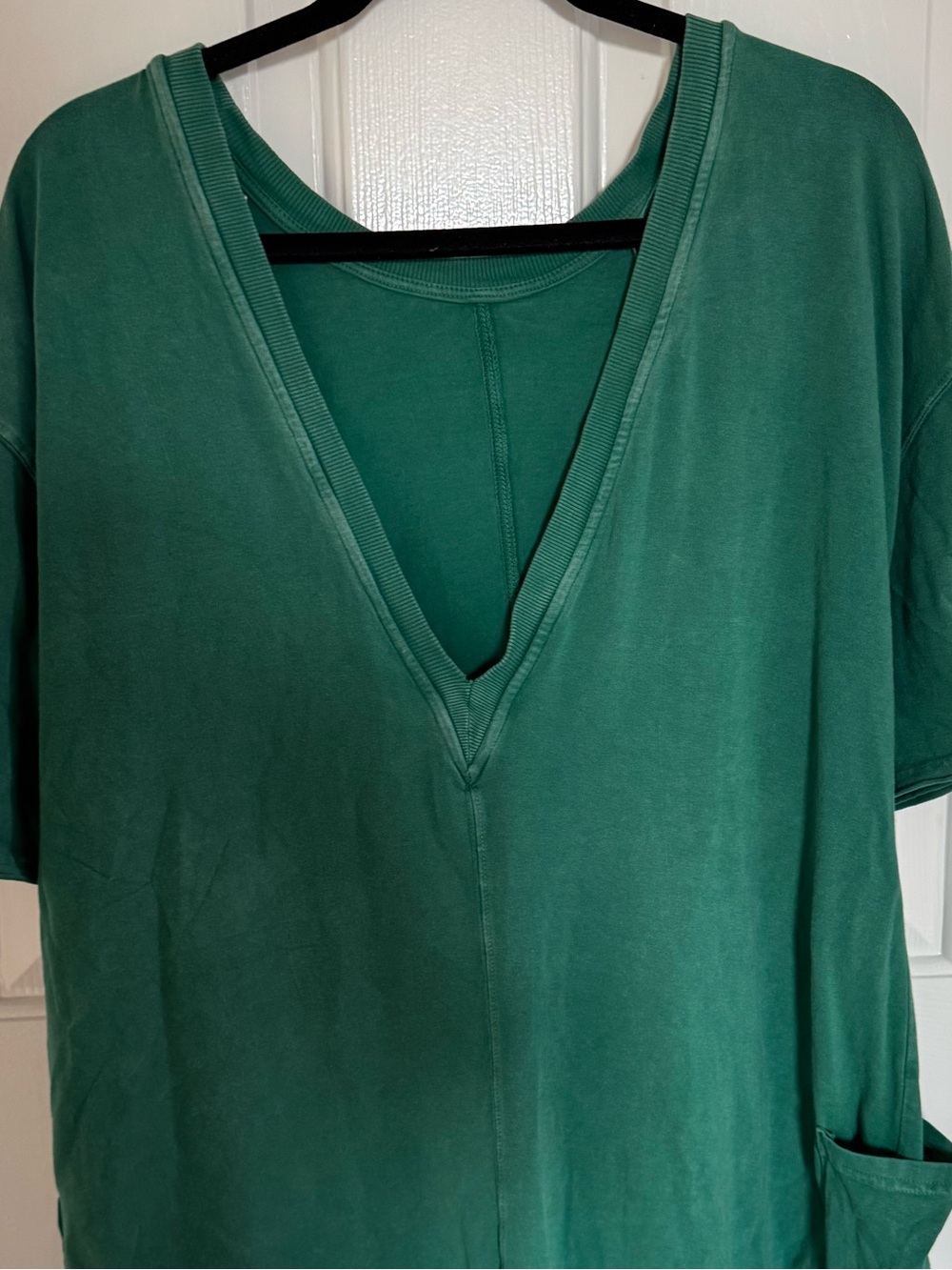 FP Movement by Free People Green Hot Shot Tee Romper Size M - Picture 8 of 16